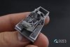 Quinta Studio QD48194 F-16С 3D-Printed & coloured Interior on decal paper (for Kinetic kit) 1/48